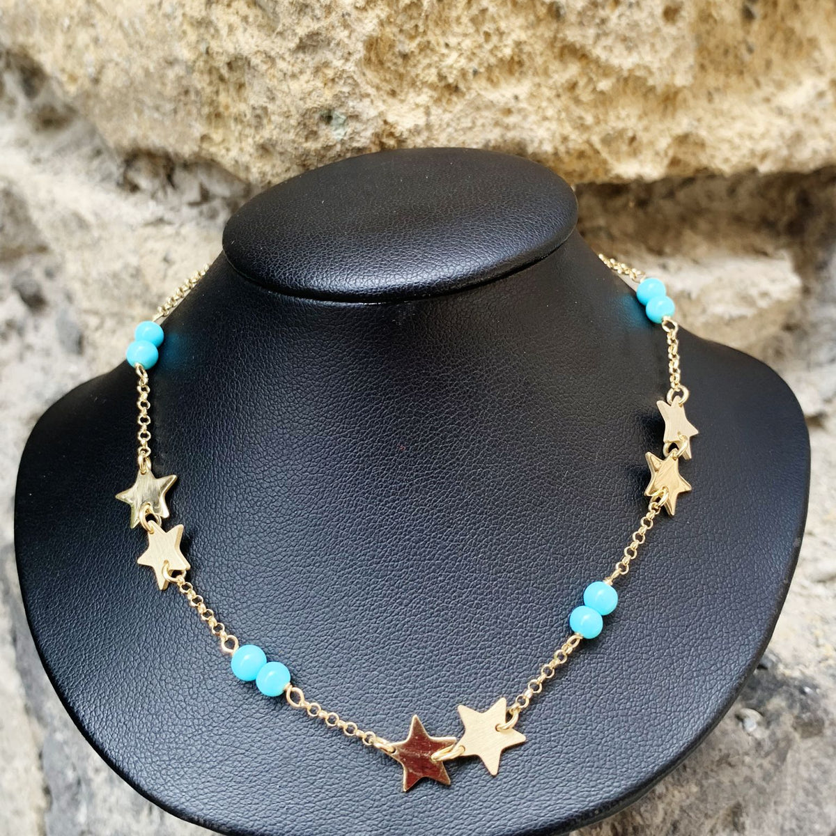 Collana stella turchina