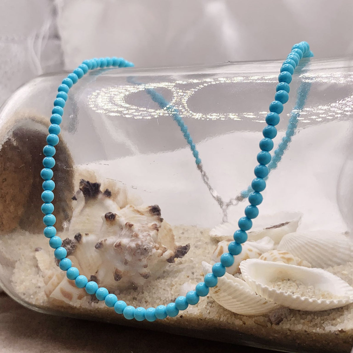 Collana mini turchesina