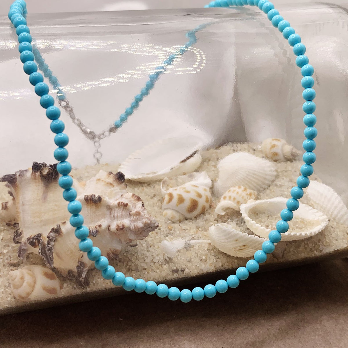 Collana mini turchesina