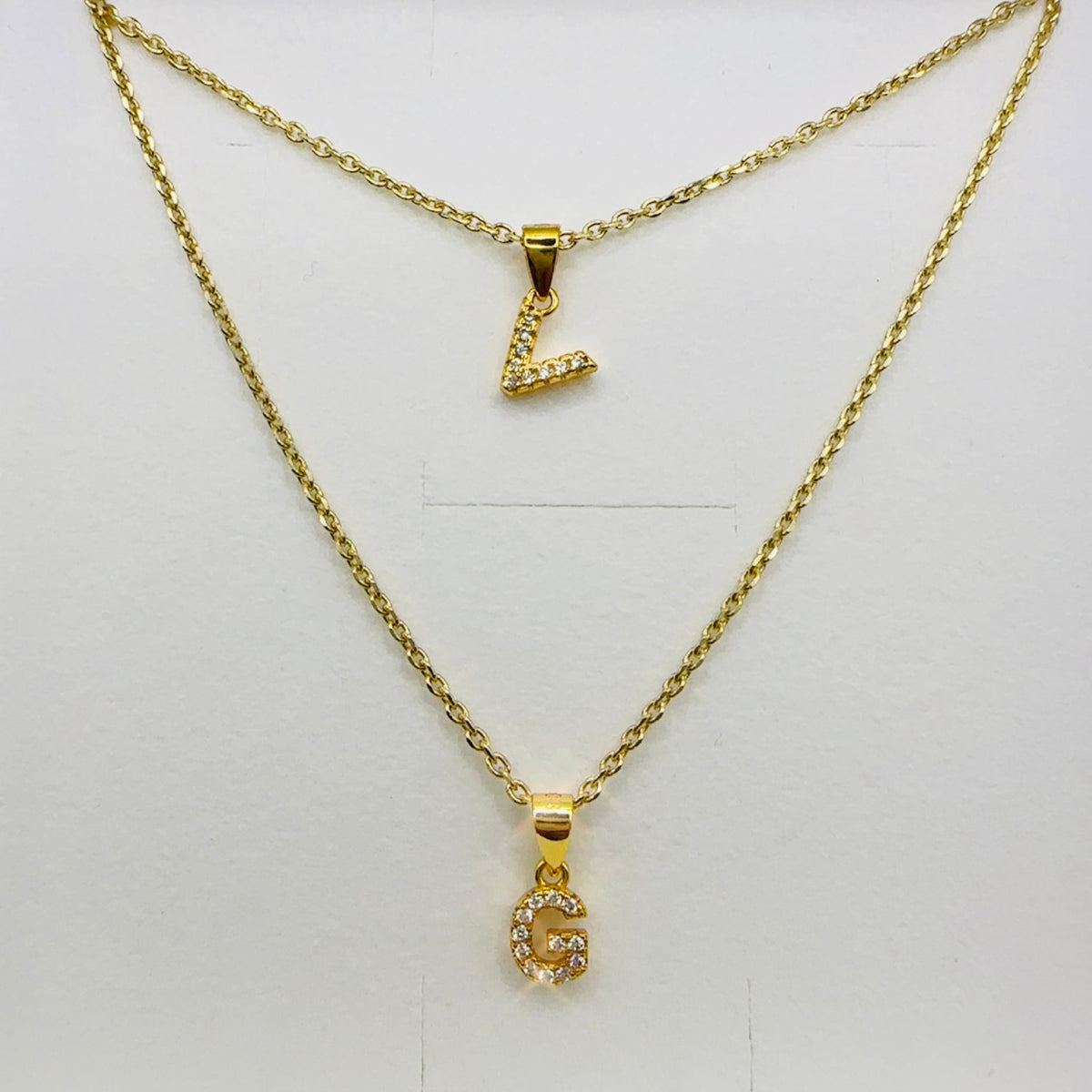 Collana doppio filo iniziale