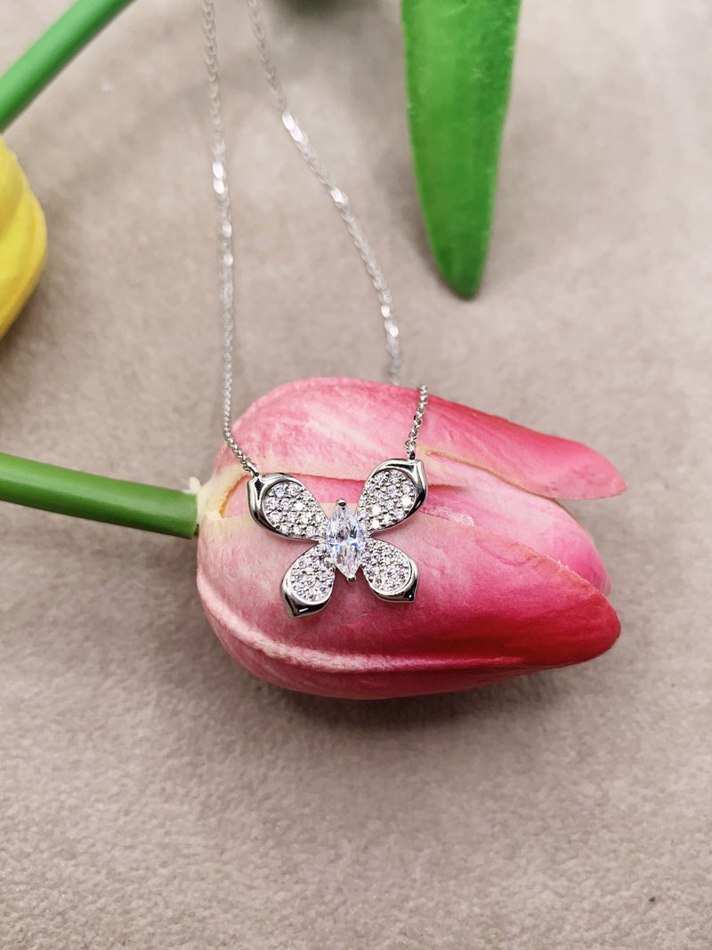 Collana farfalla shine