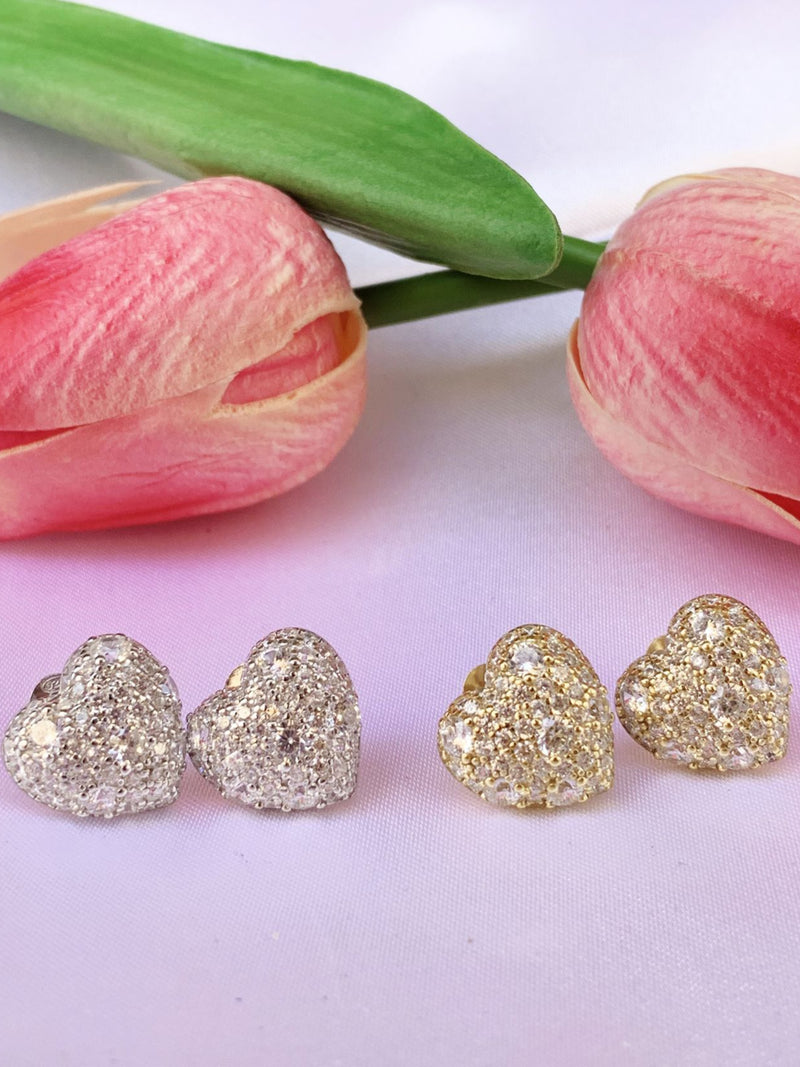 Orecchini cuore luxury