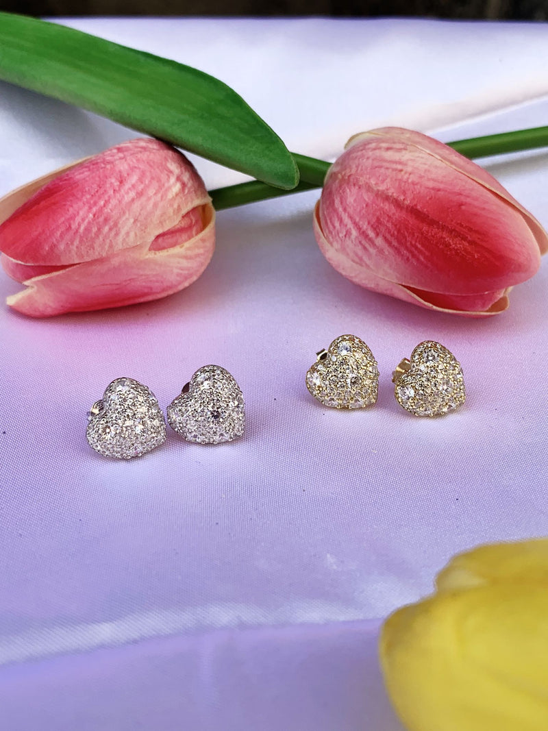 Orecchini cuore luxury