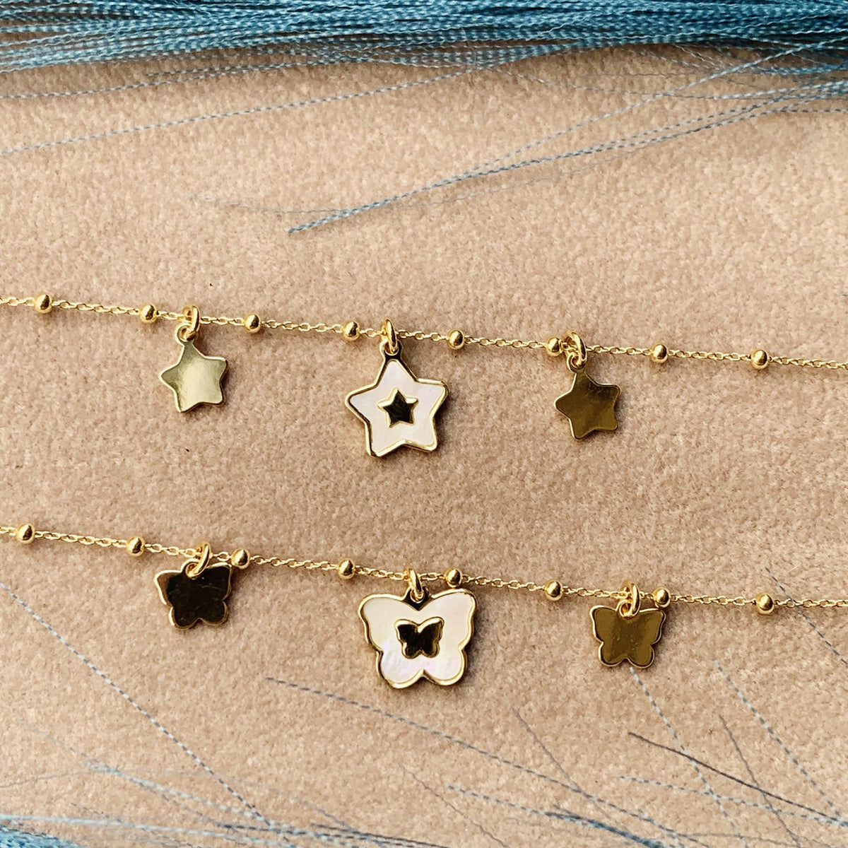 Bracciale charm opale