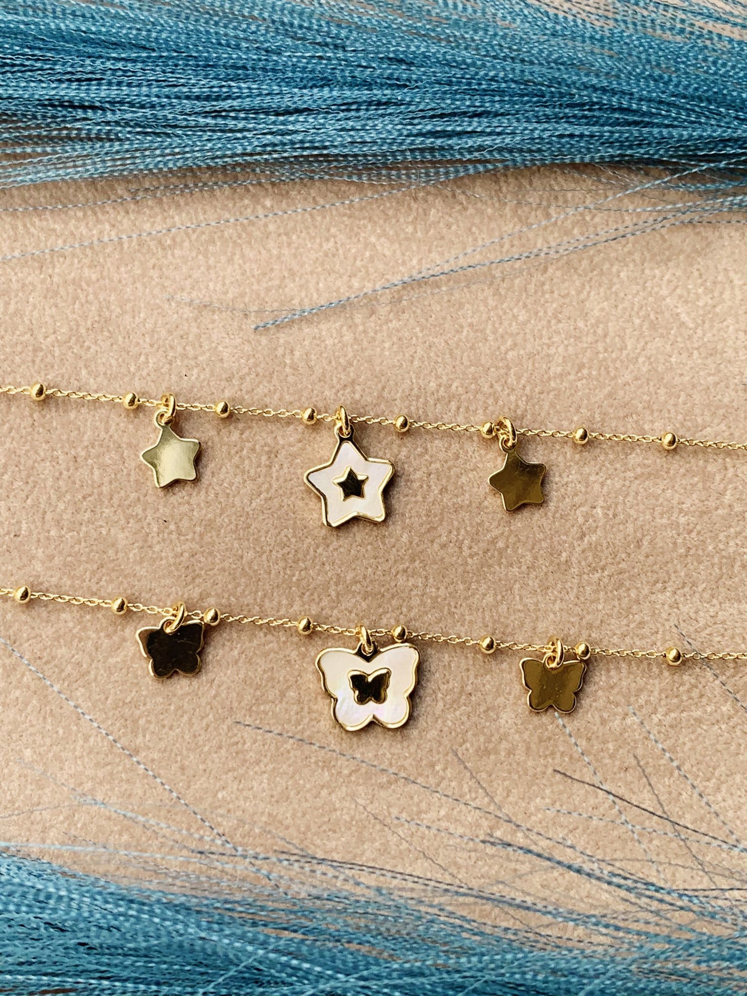 Bracciale charm opale