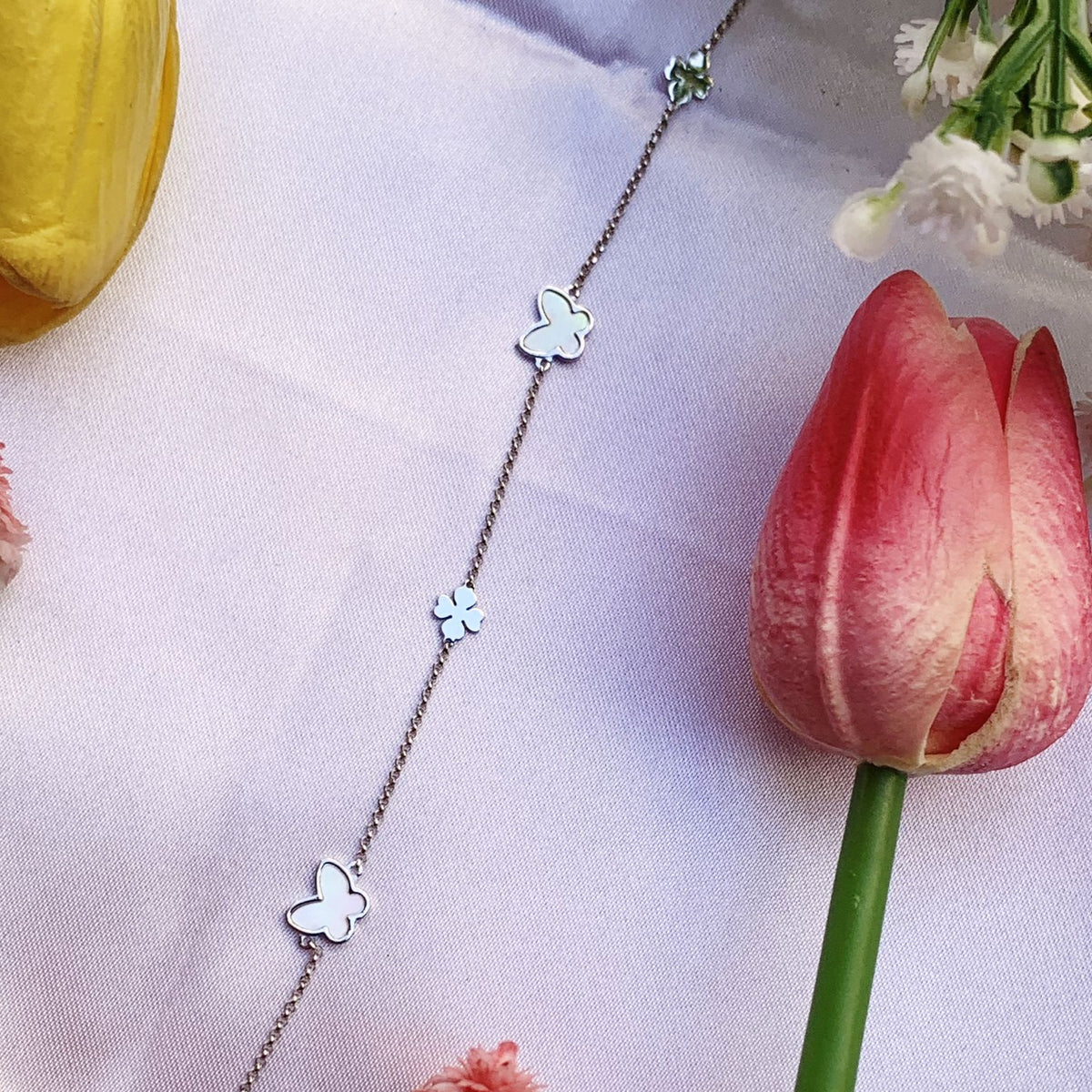Bracciale butterfly opale