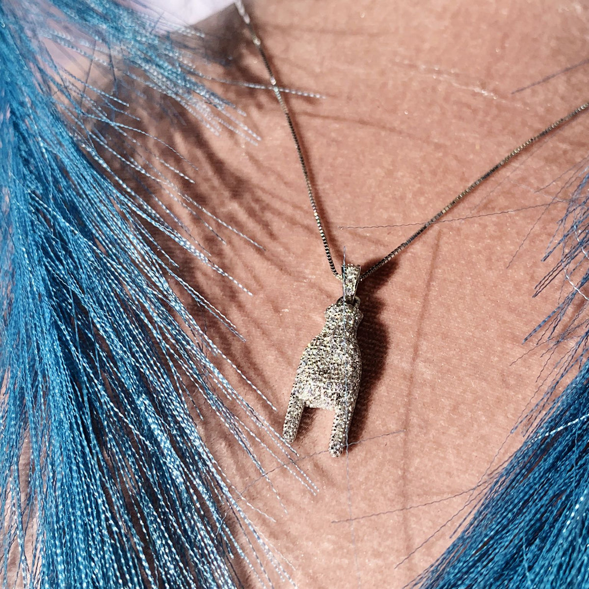 Collana corna shine