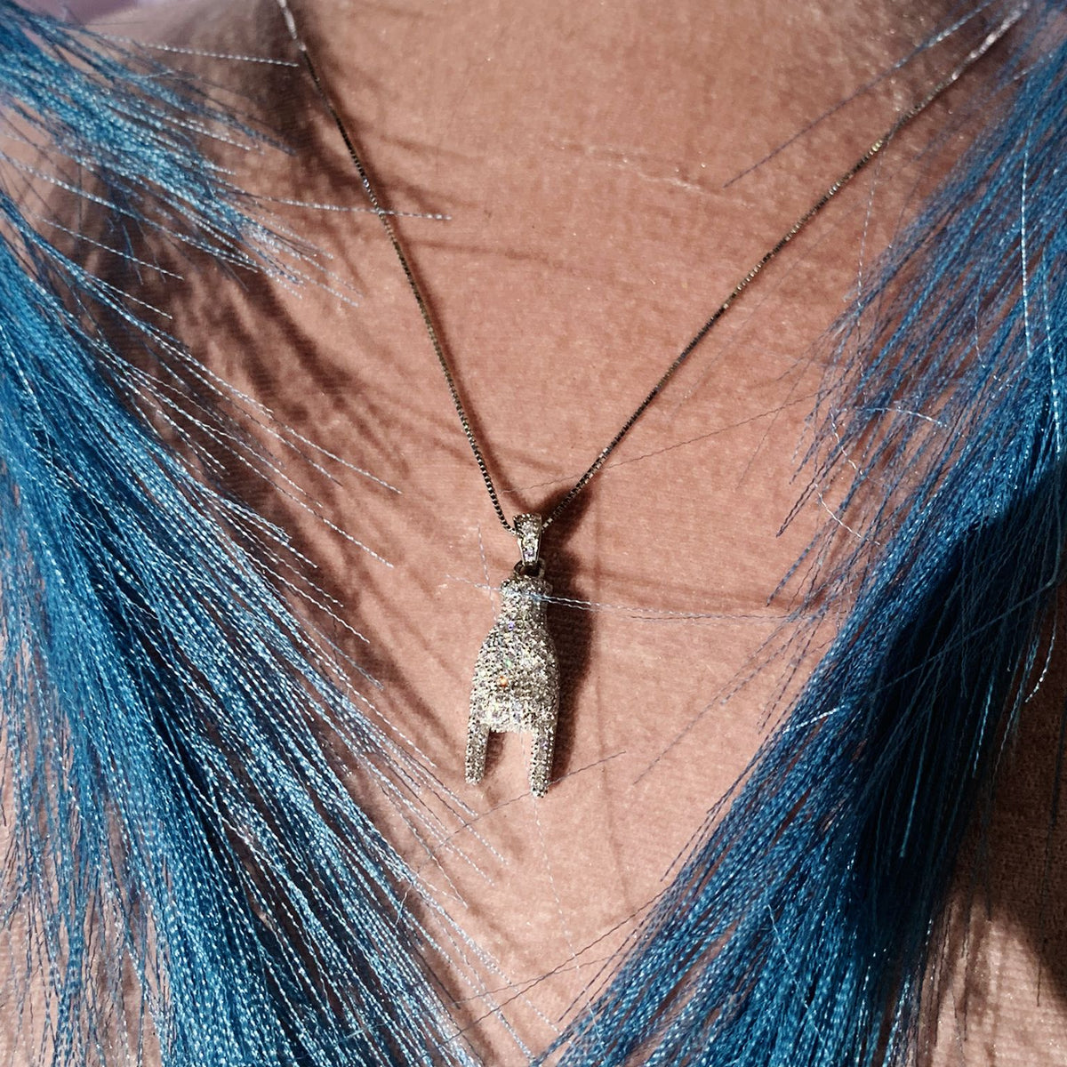 Collana corna shine