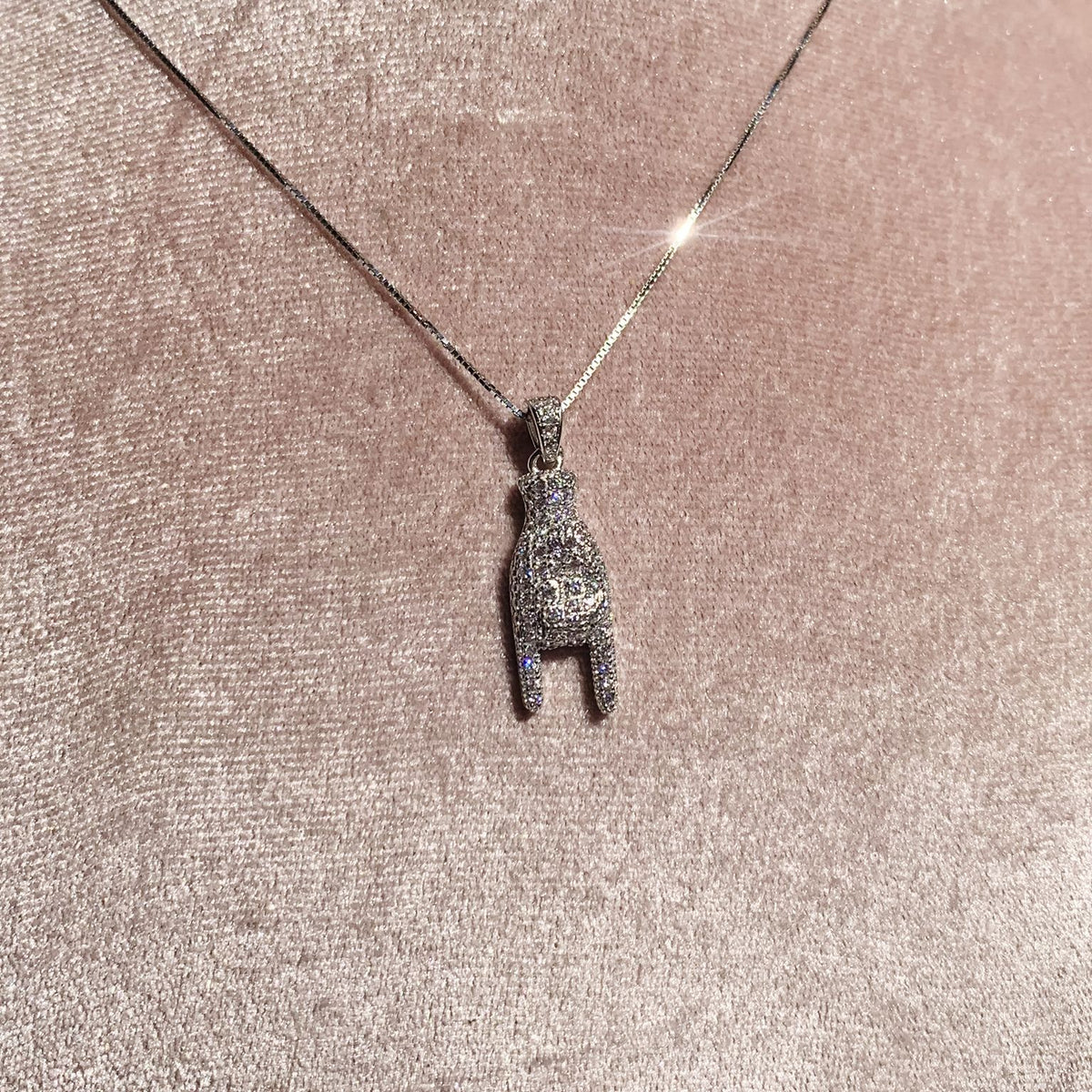 Collana corna shine