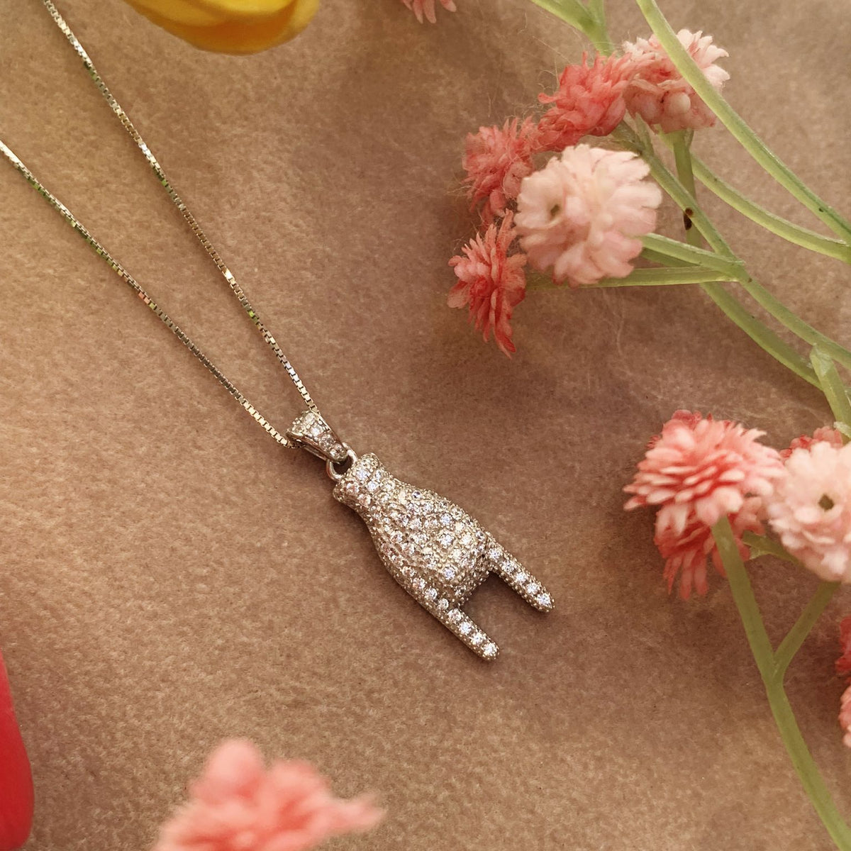 Collana corna shine