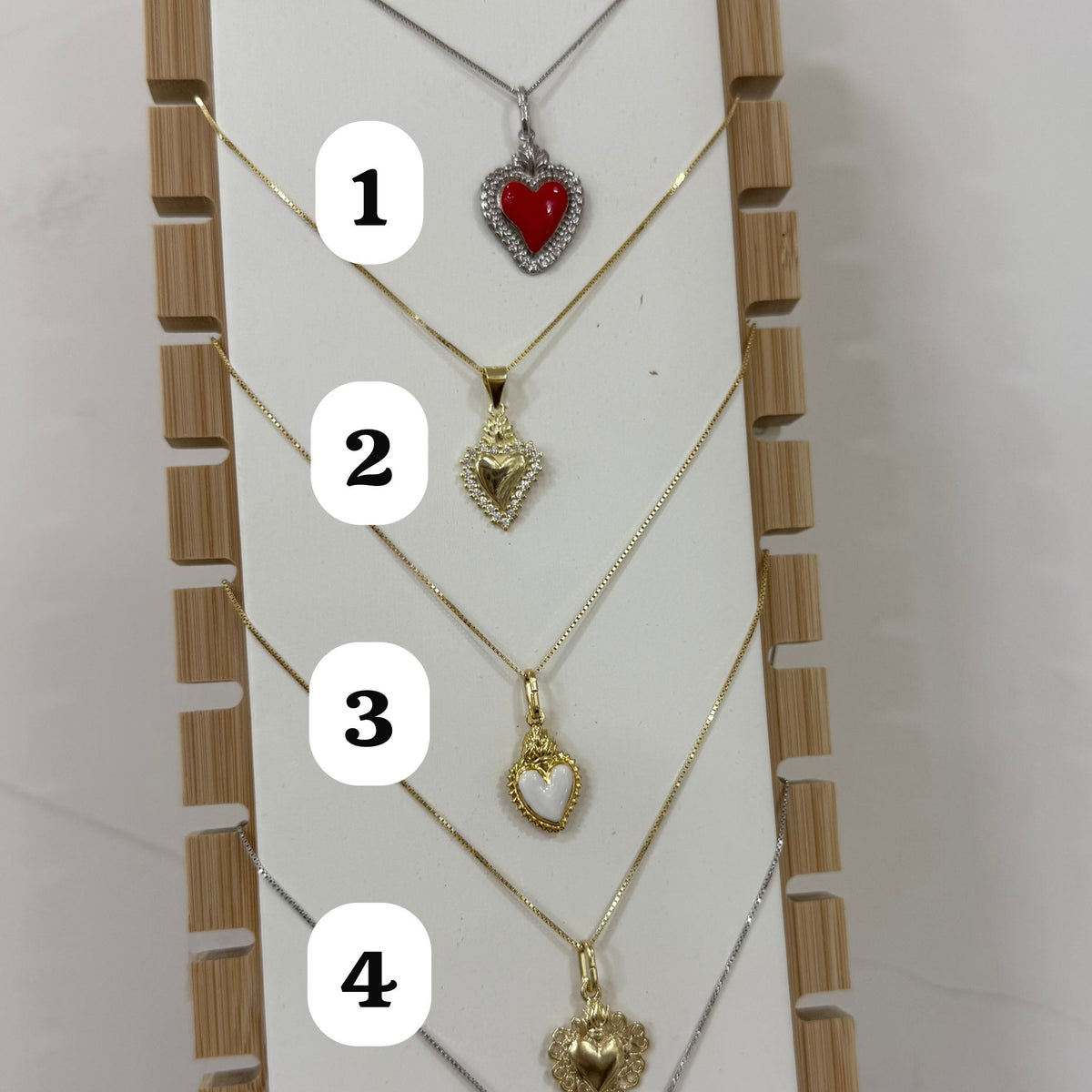 Collana cuore sacro