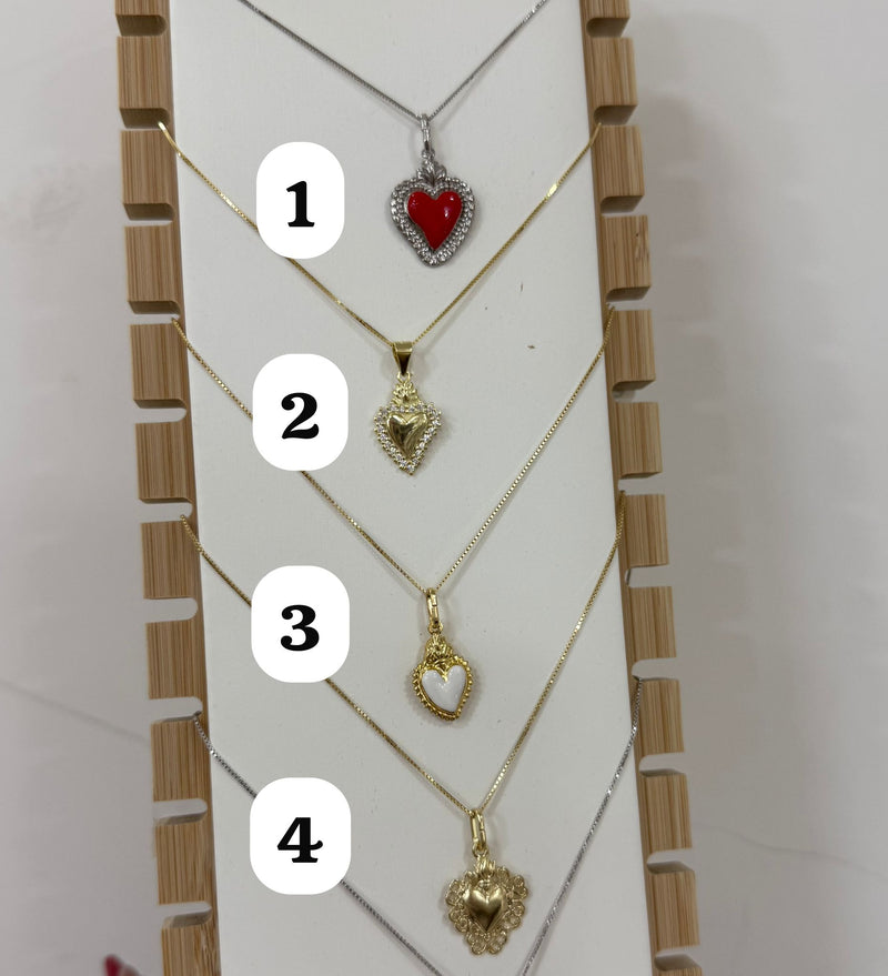 Collana cuore sacro