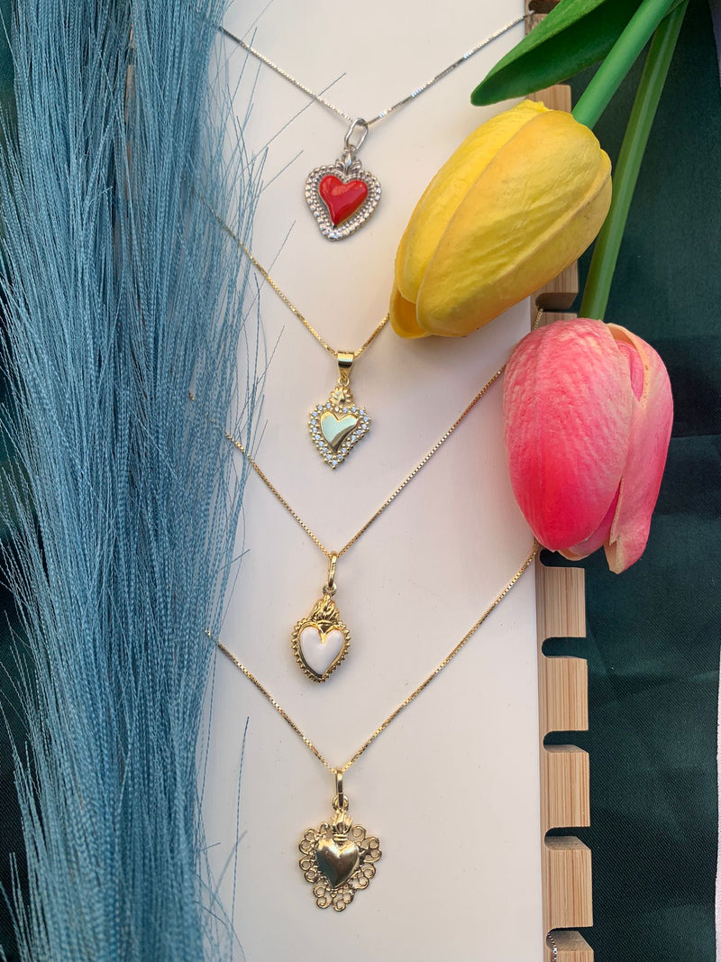Collana cuore sacro