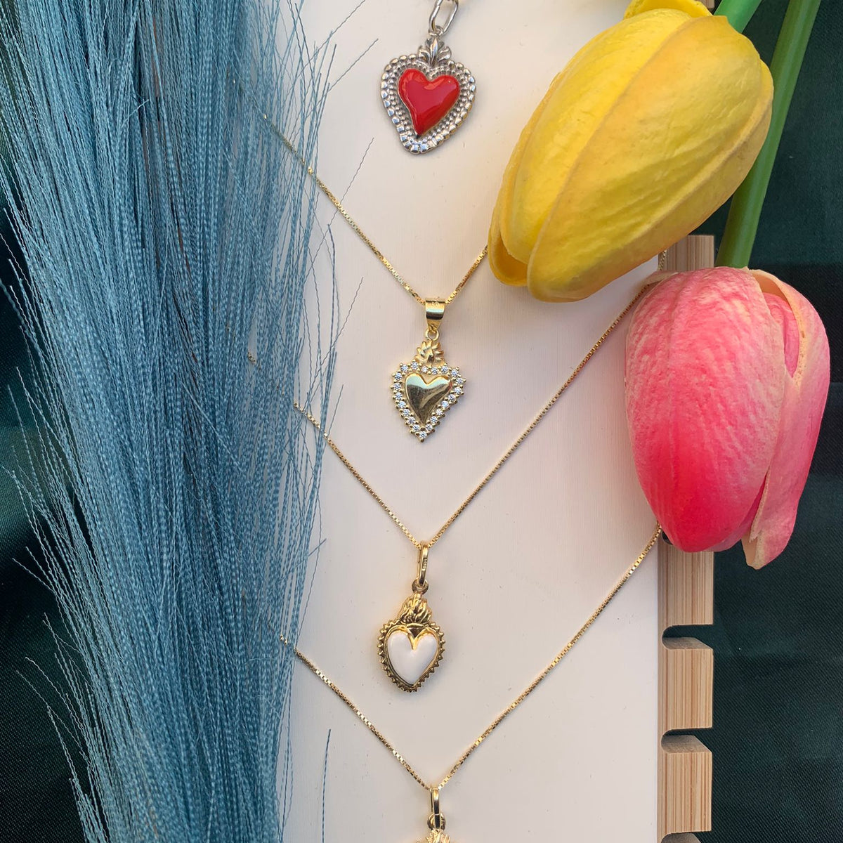 Collana cuore sacro
