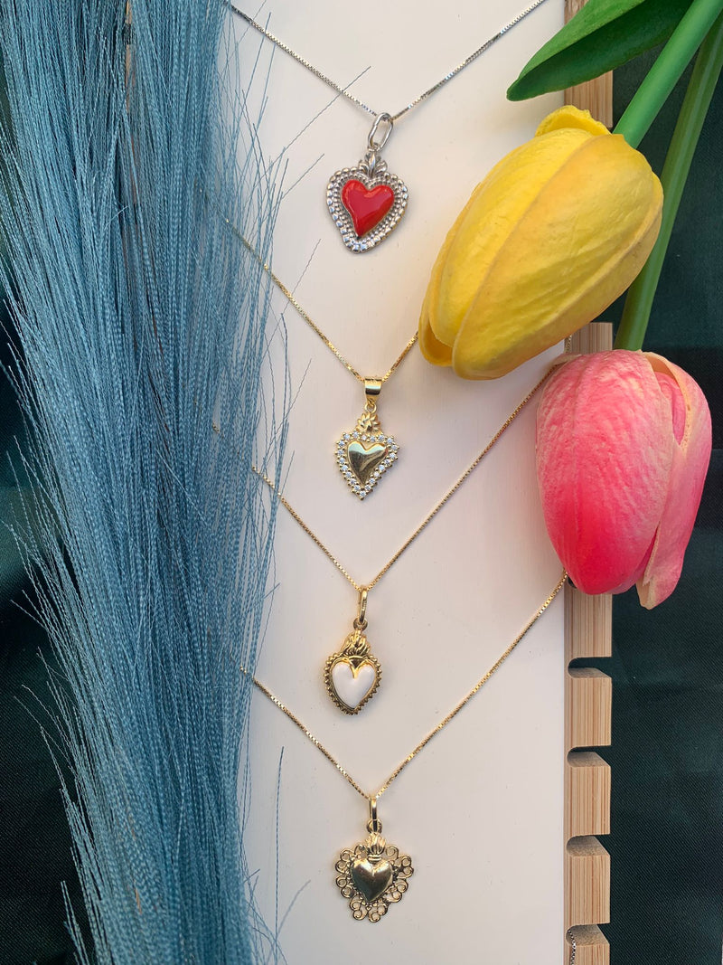 Collana cuore sacro