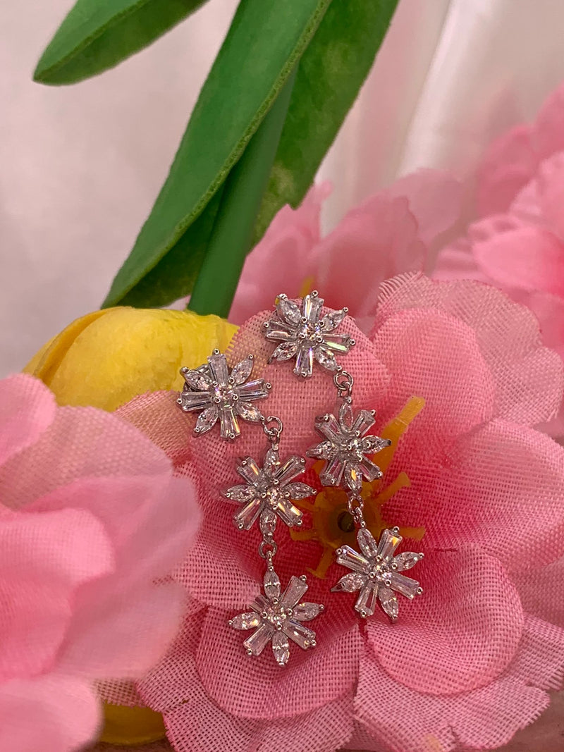 Orecchini tris margherite