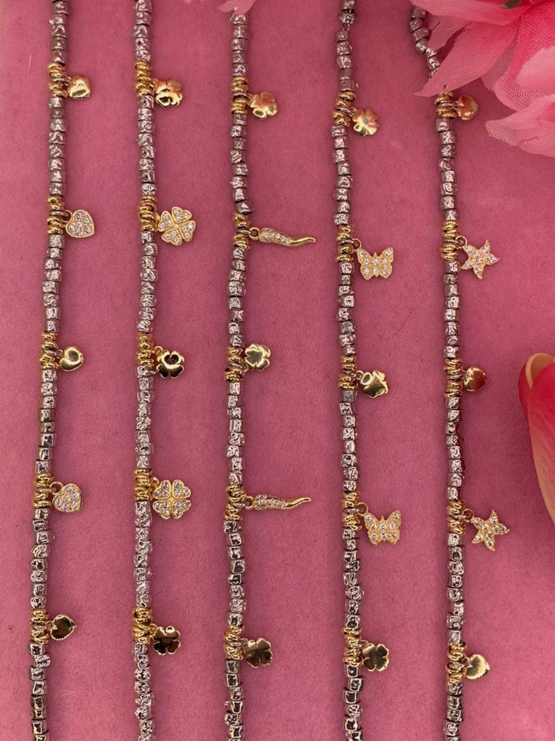 Bracciale rotelle con charm