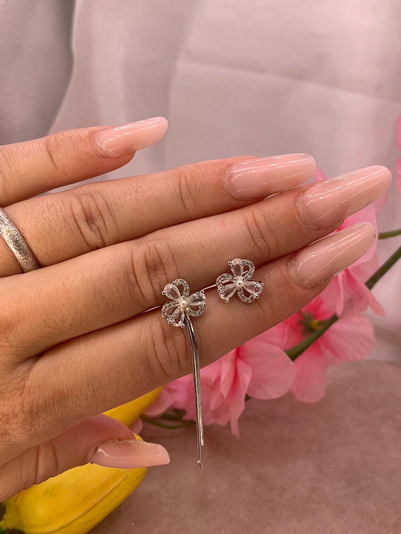 Orecchini elica due fili