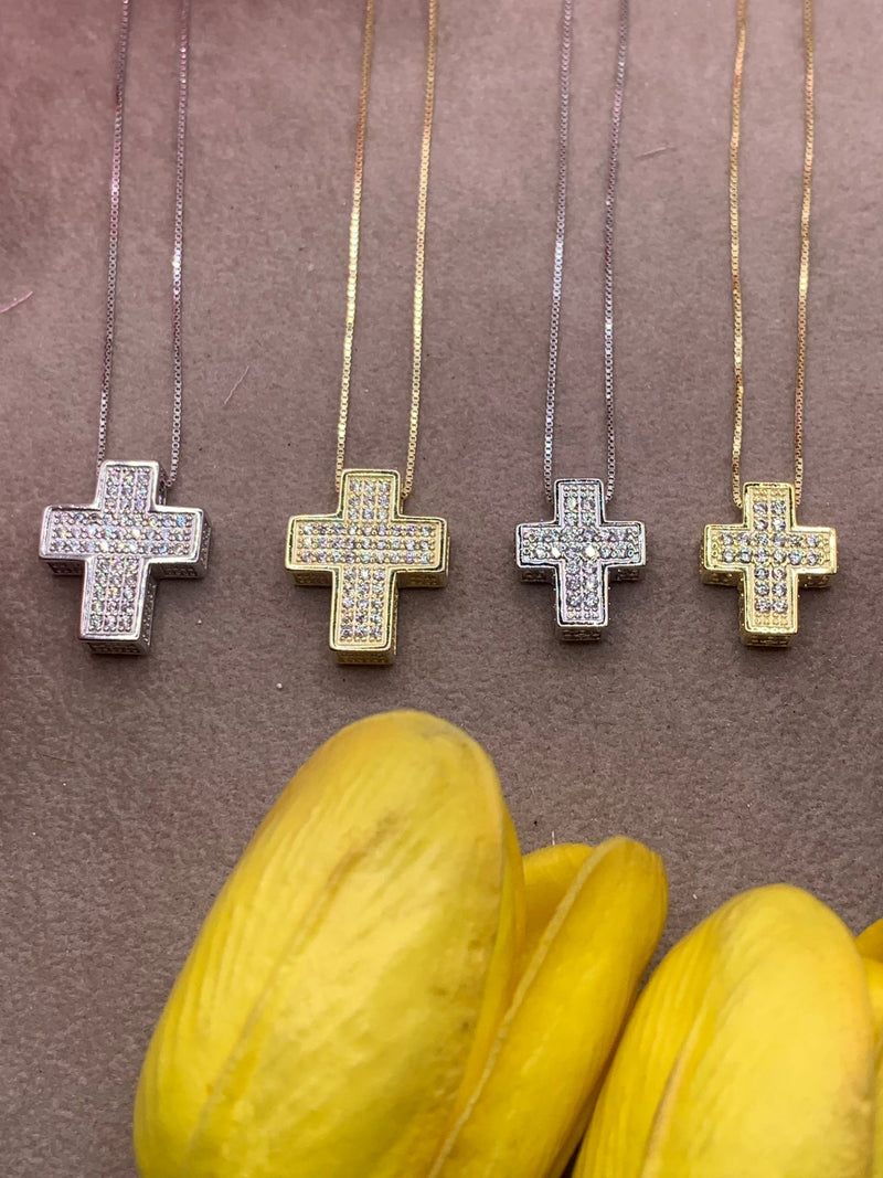 Collana croce salvini