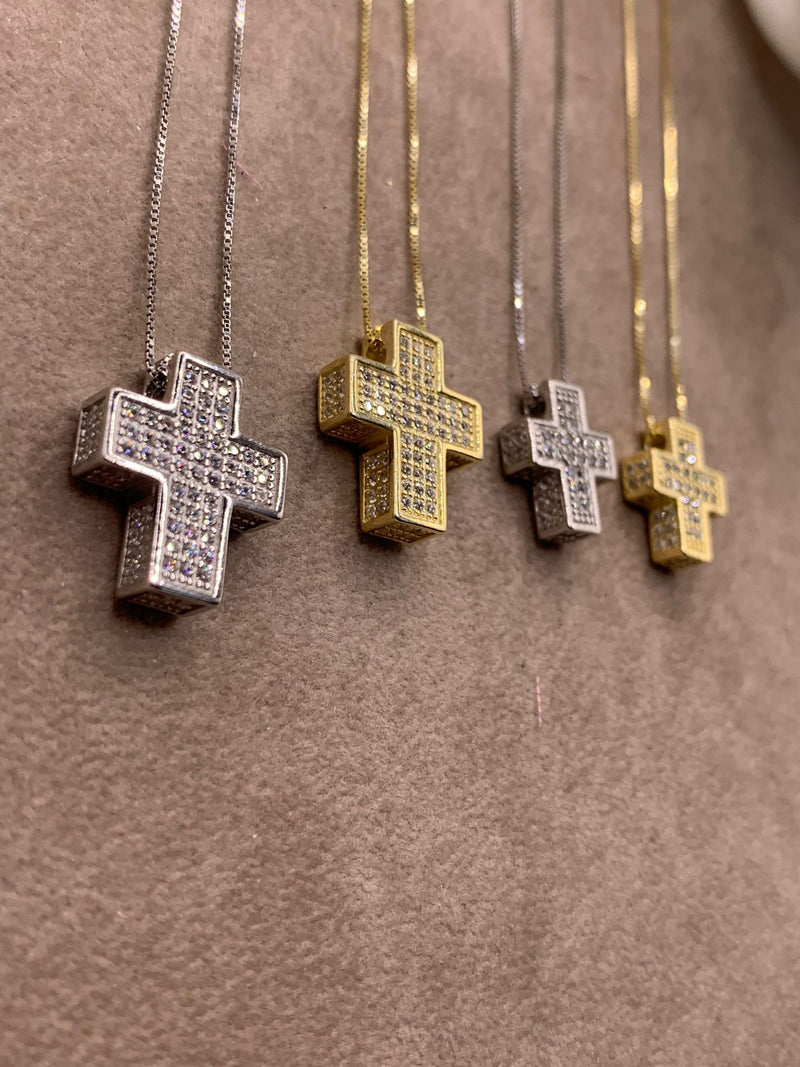 Collana croce salvini