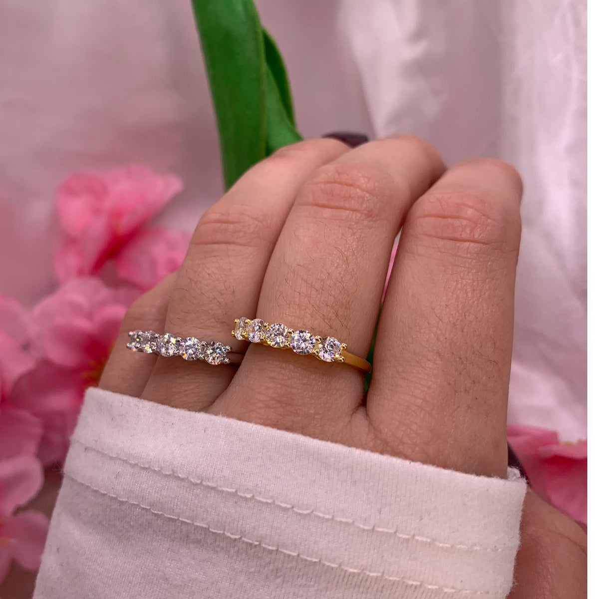 Semi Veretta 5 pietre