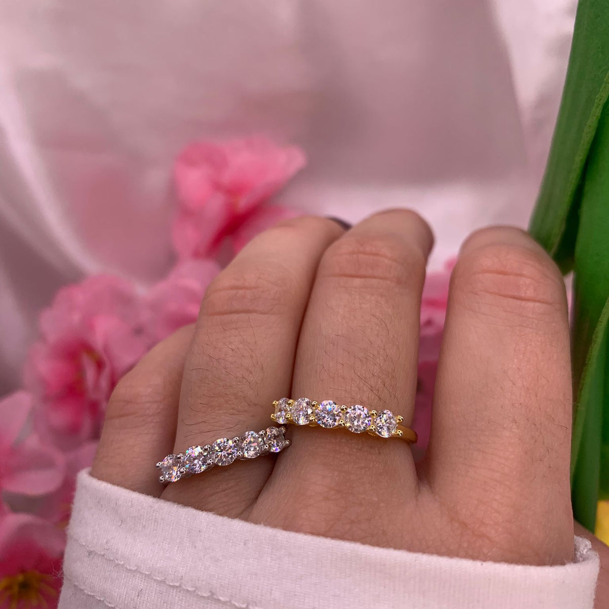 Semi Veretta 5 pietre