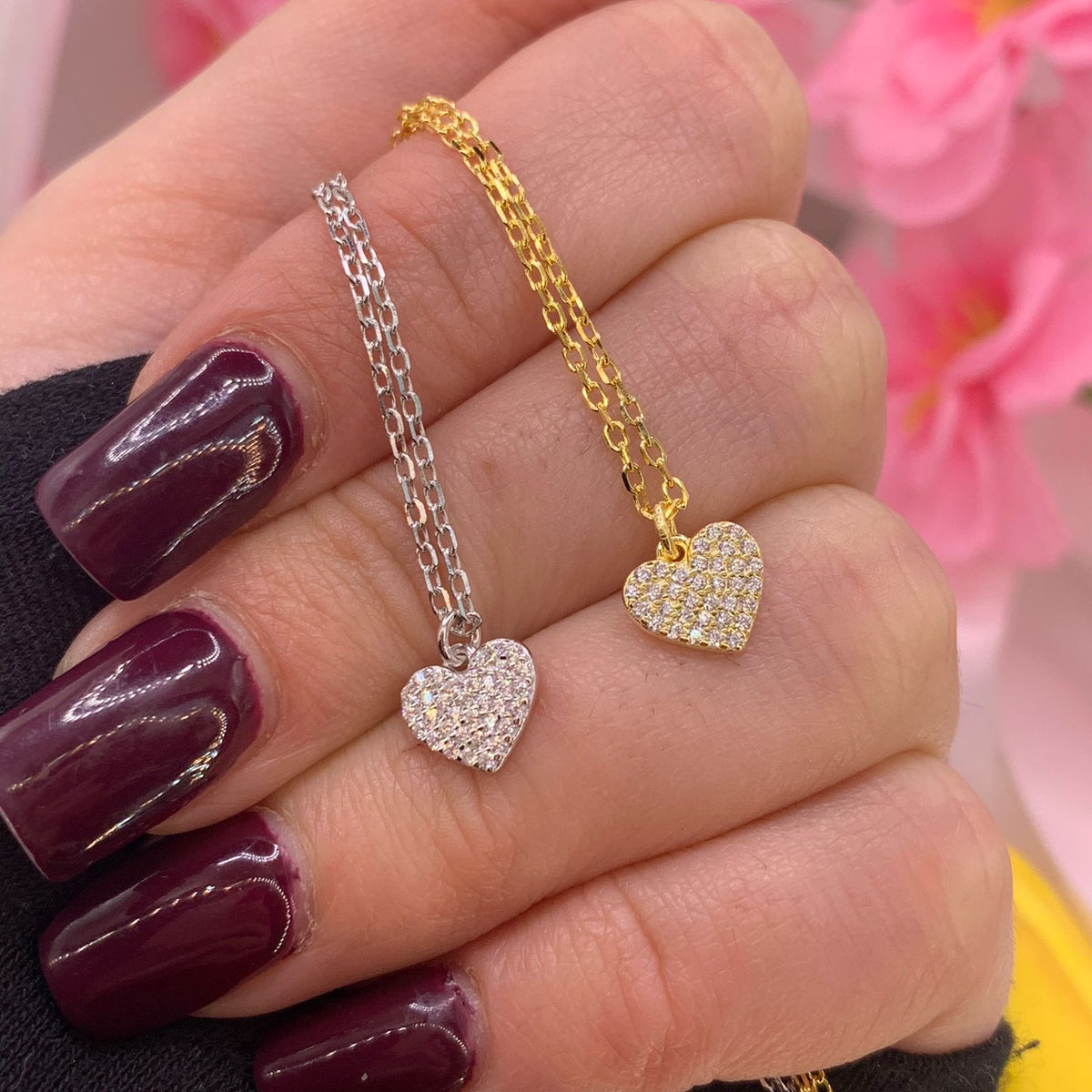 Collana cuoricino forzatina