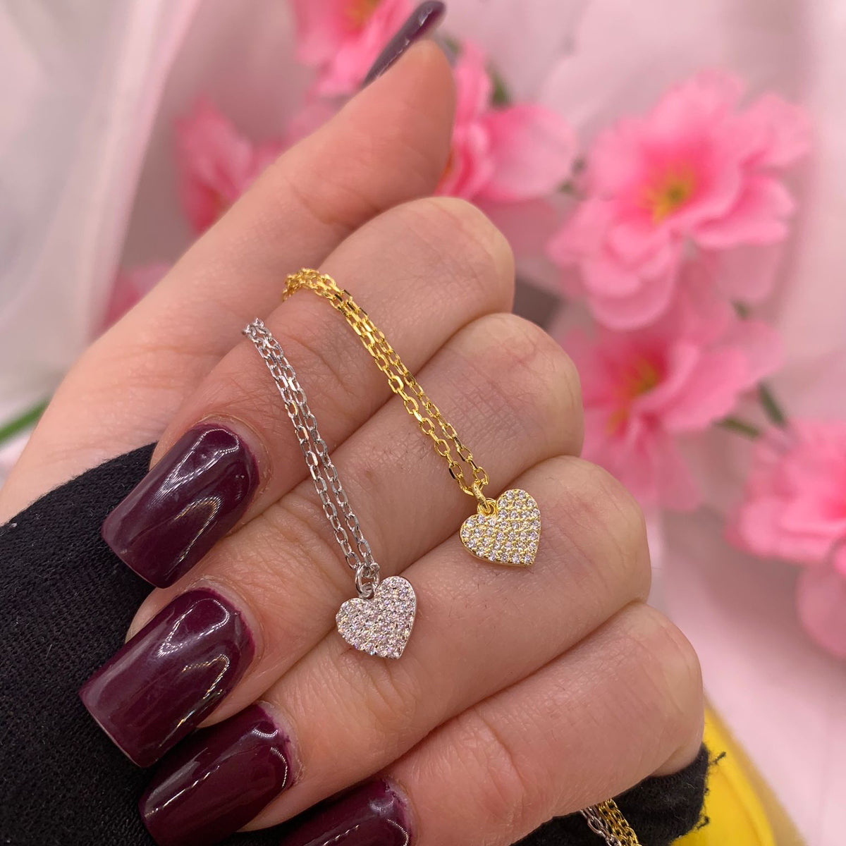 Collana cuoricino forzatina