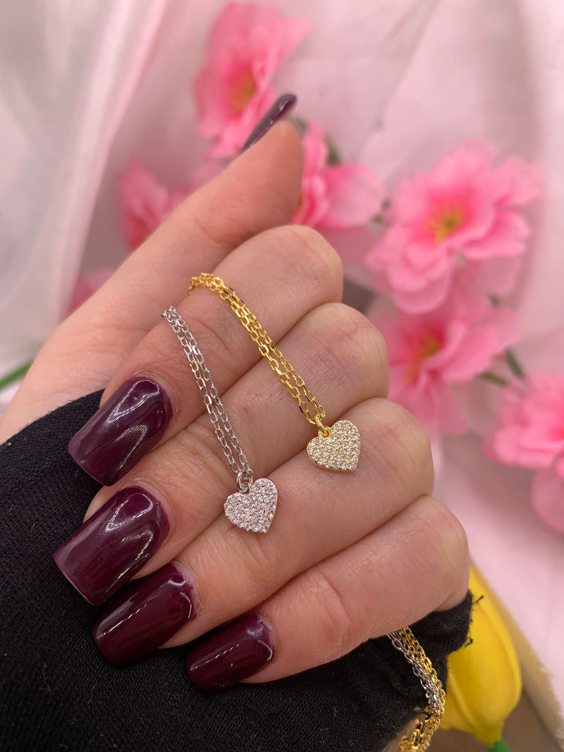 Collana cuoricino forzatina