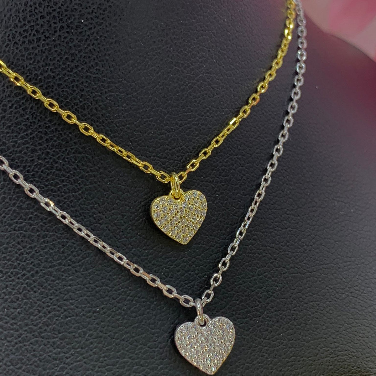 Collana cuoricino forzatina