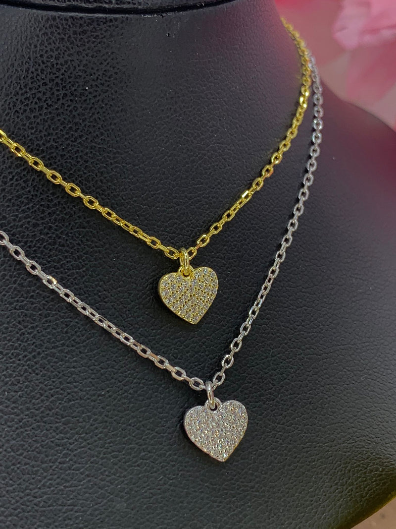 Collana cuoricino forzatina