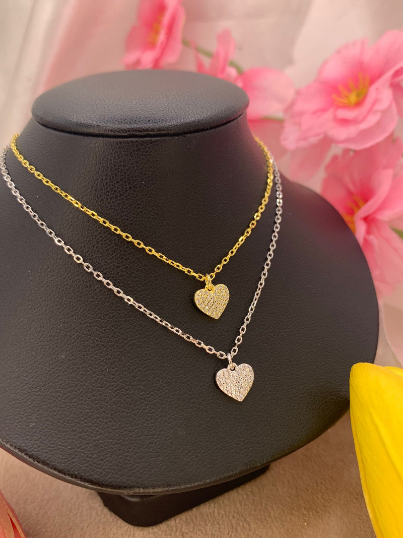 Collana cuoricino forzatina