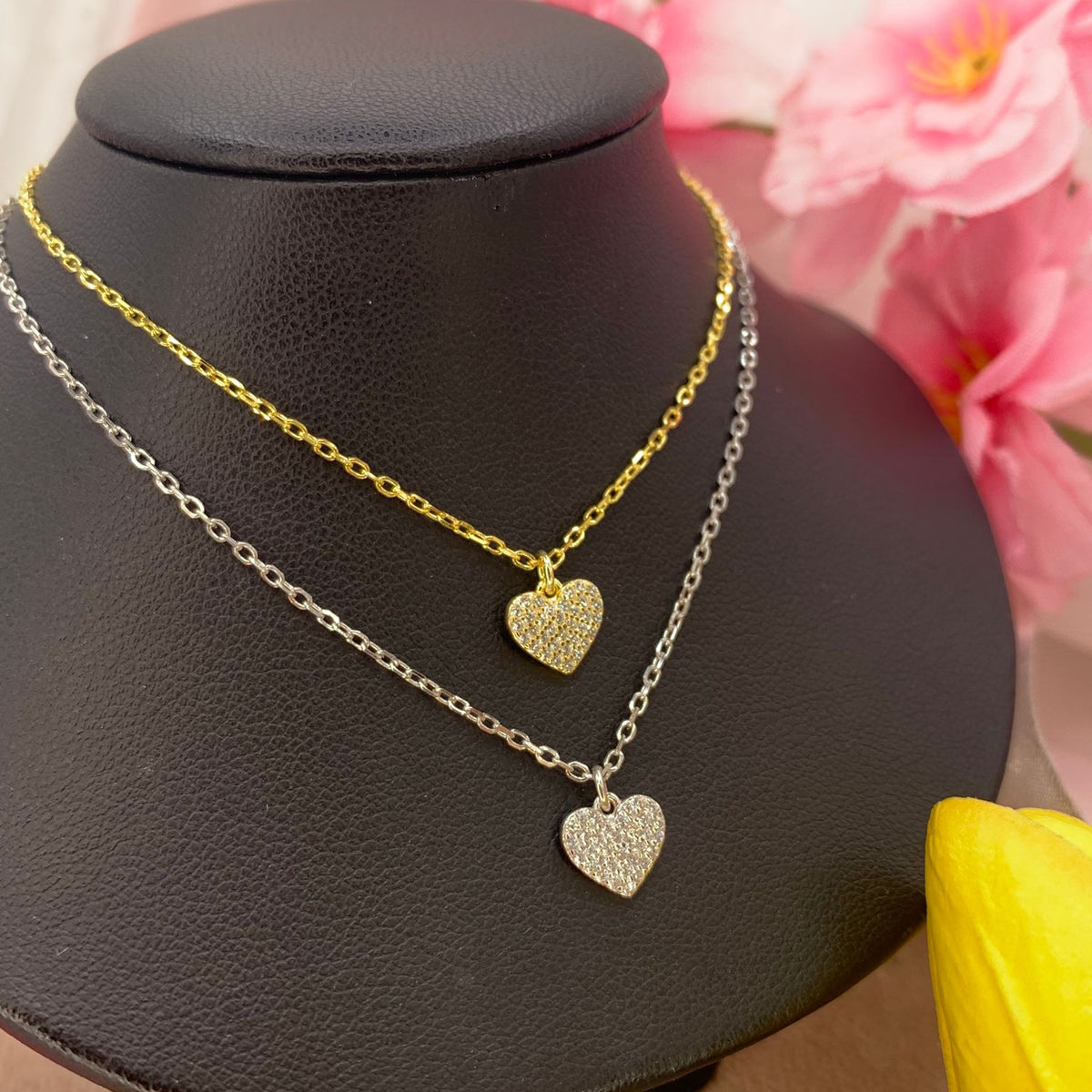 Collana cuoricino forzatina