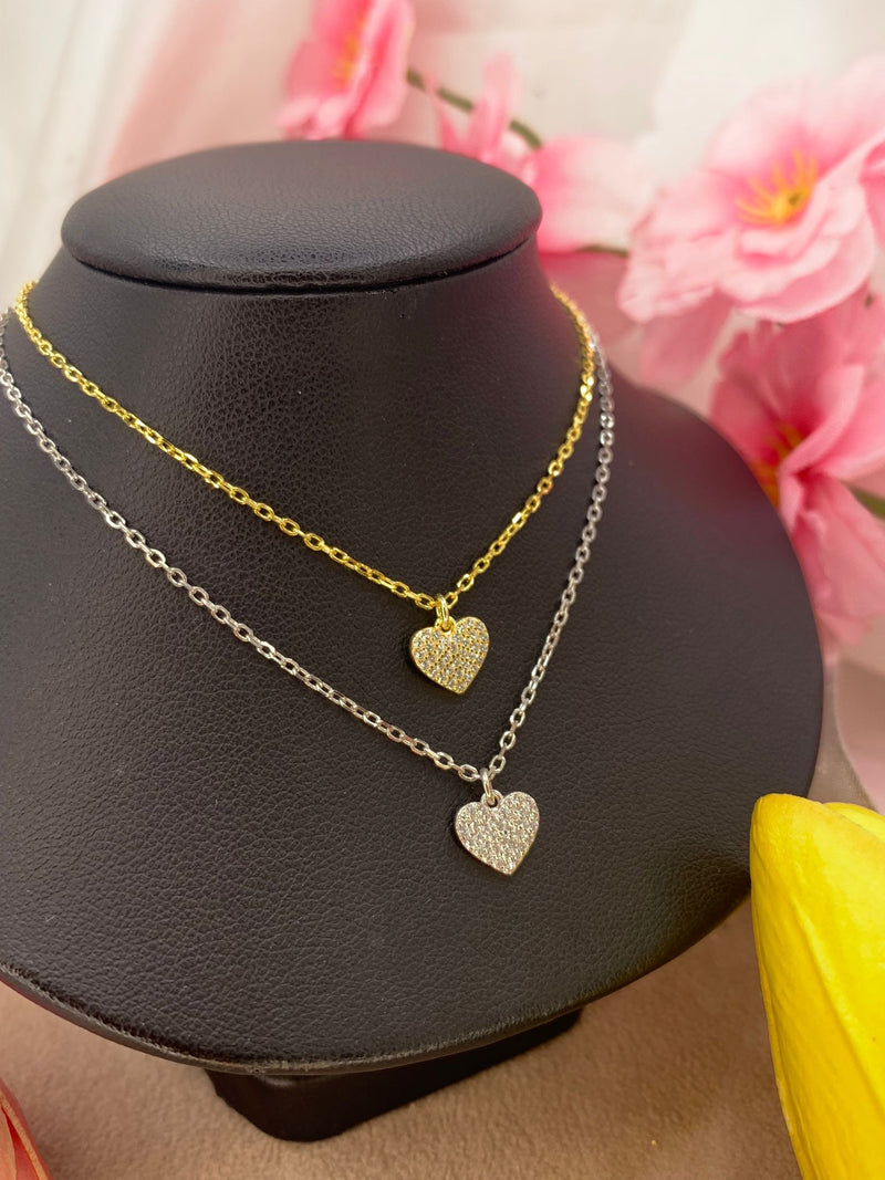 Collana cuoricino forzatina