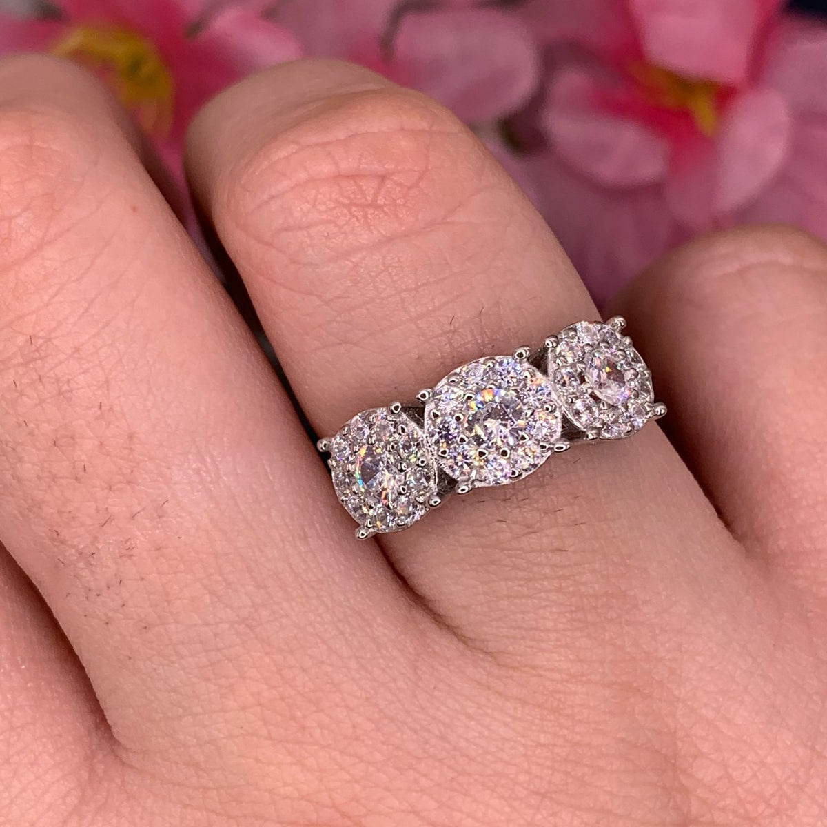 Anello tris magic color