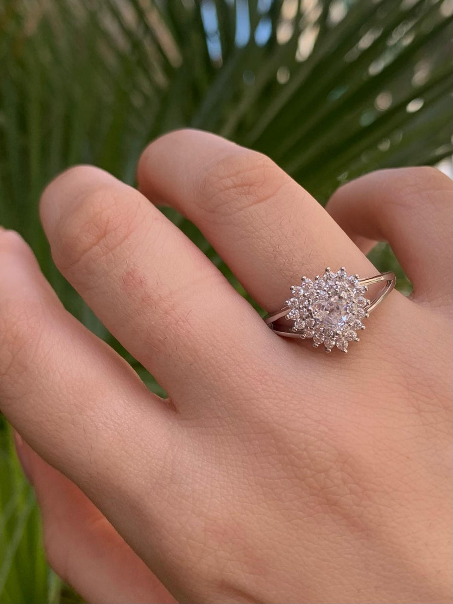 Anello light cuore