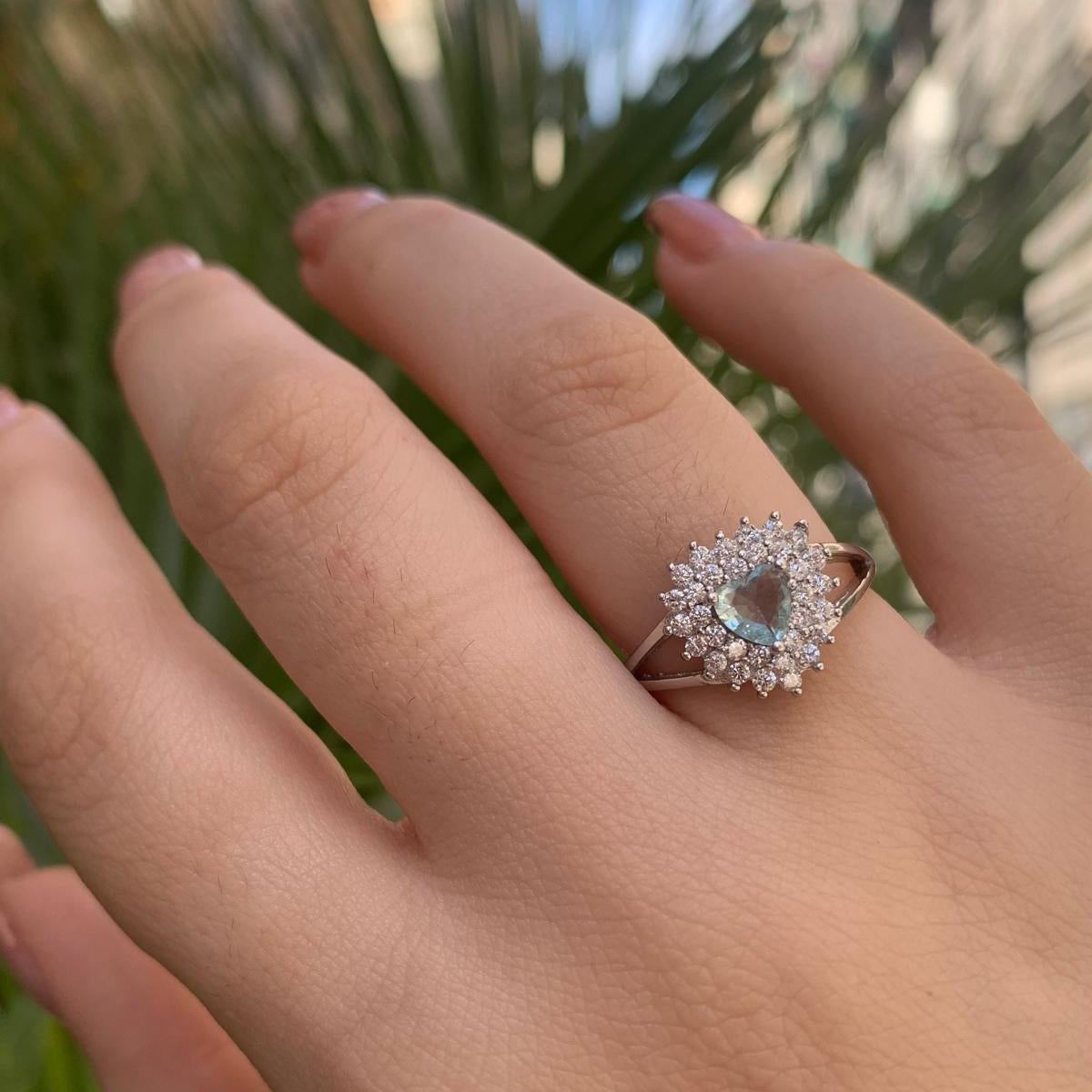 Anello light cuore