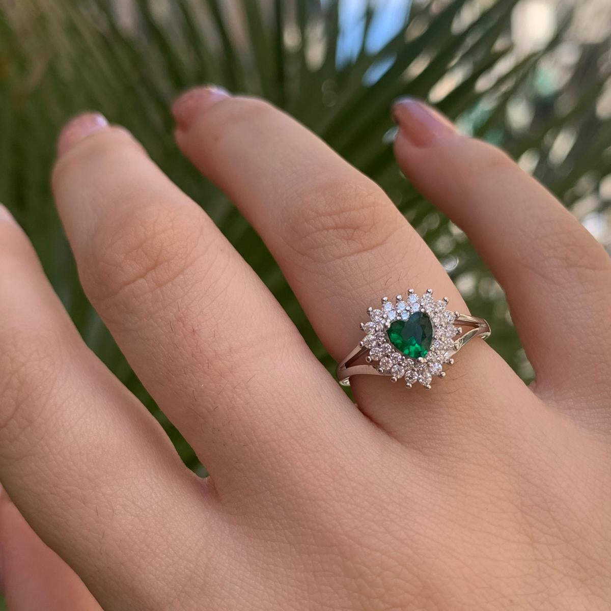 Anello light cuore