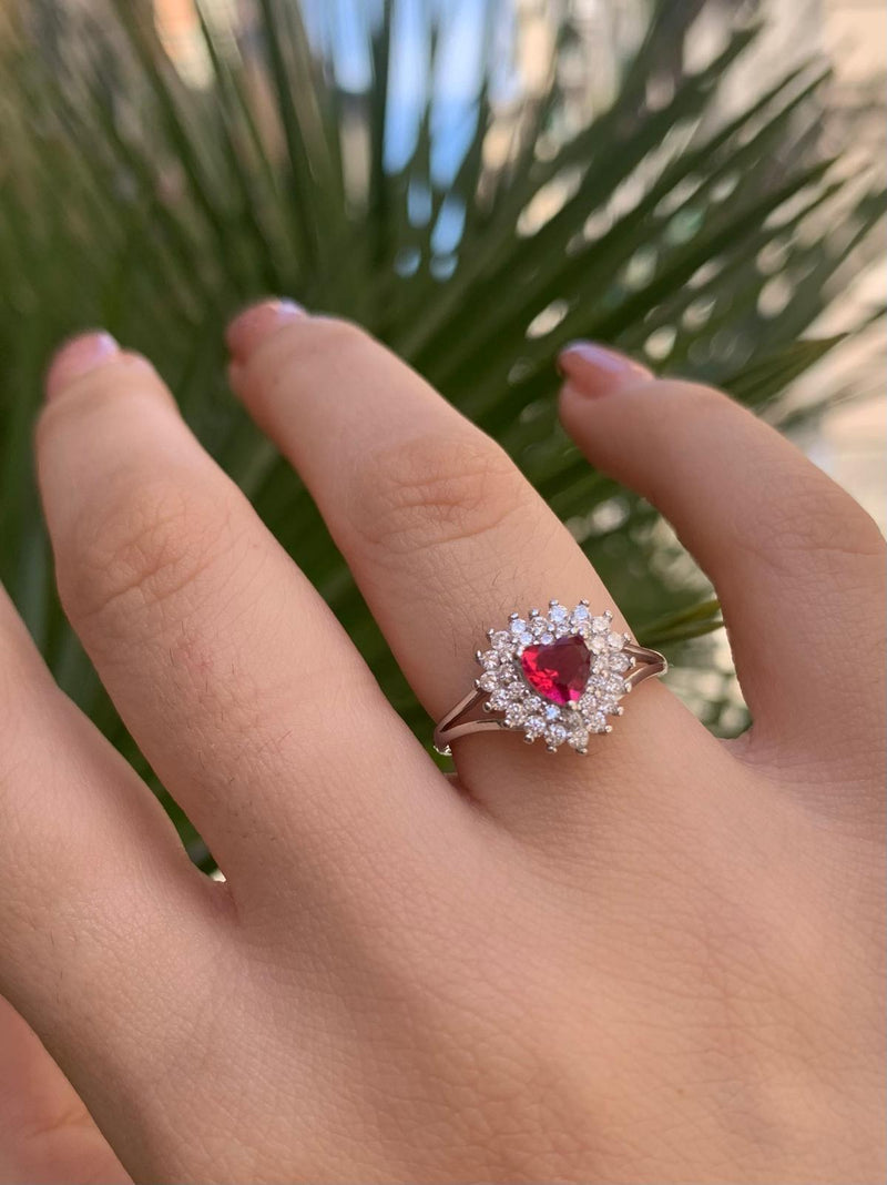Anello light cuore