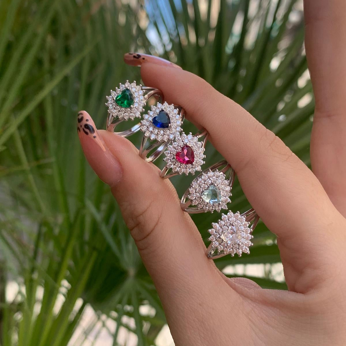 Anello light cuore