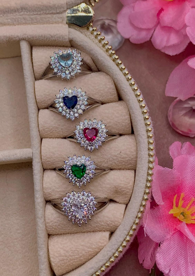 Anello light cuore