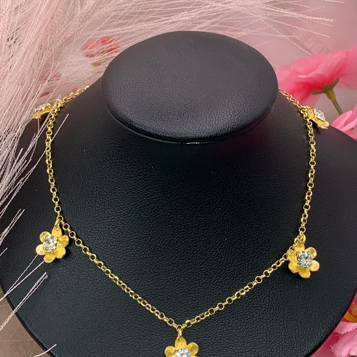 Collana fiorellini chic