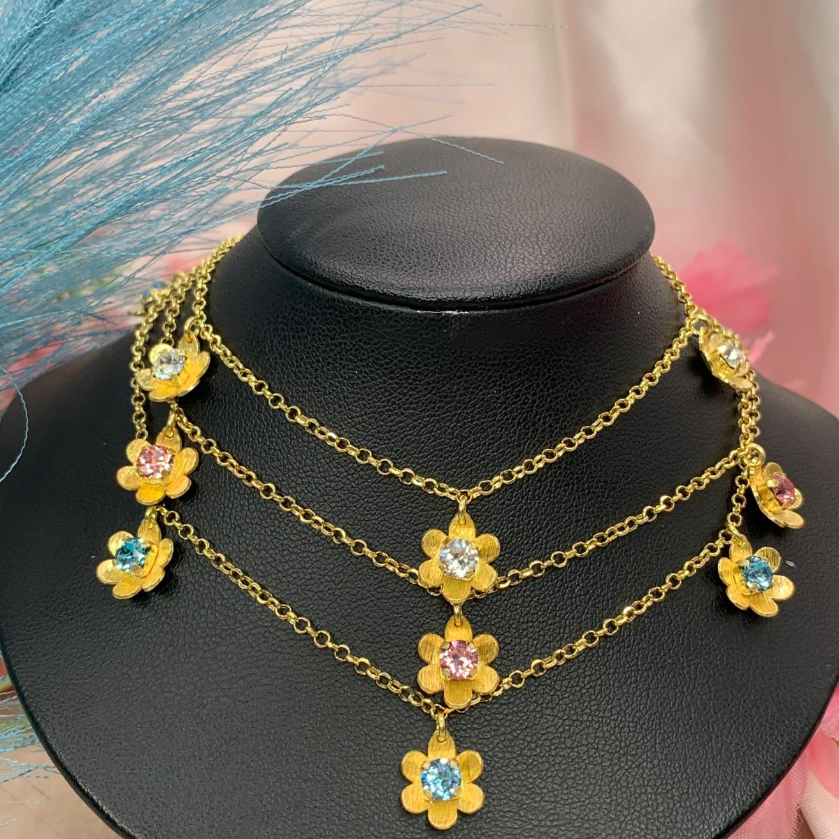 Collana fiorellini chic