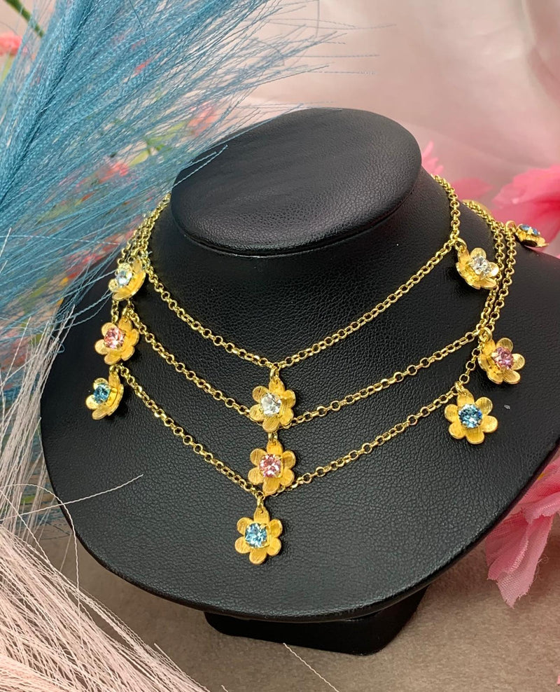 Collana fiorellini chic