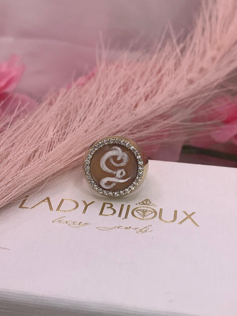 Anello iniziale cameo