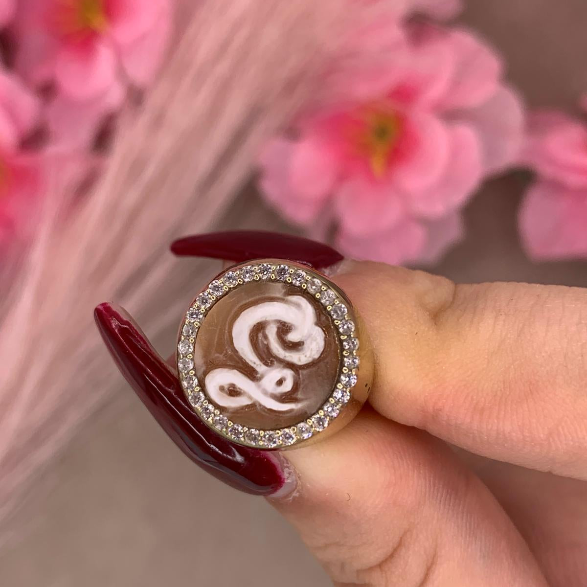 Anello iniziale cameo