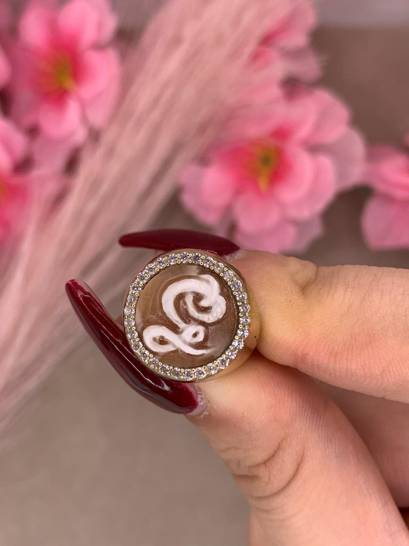 Anello iniziale cameo