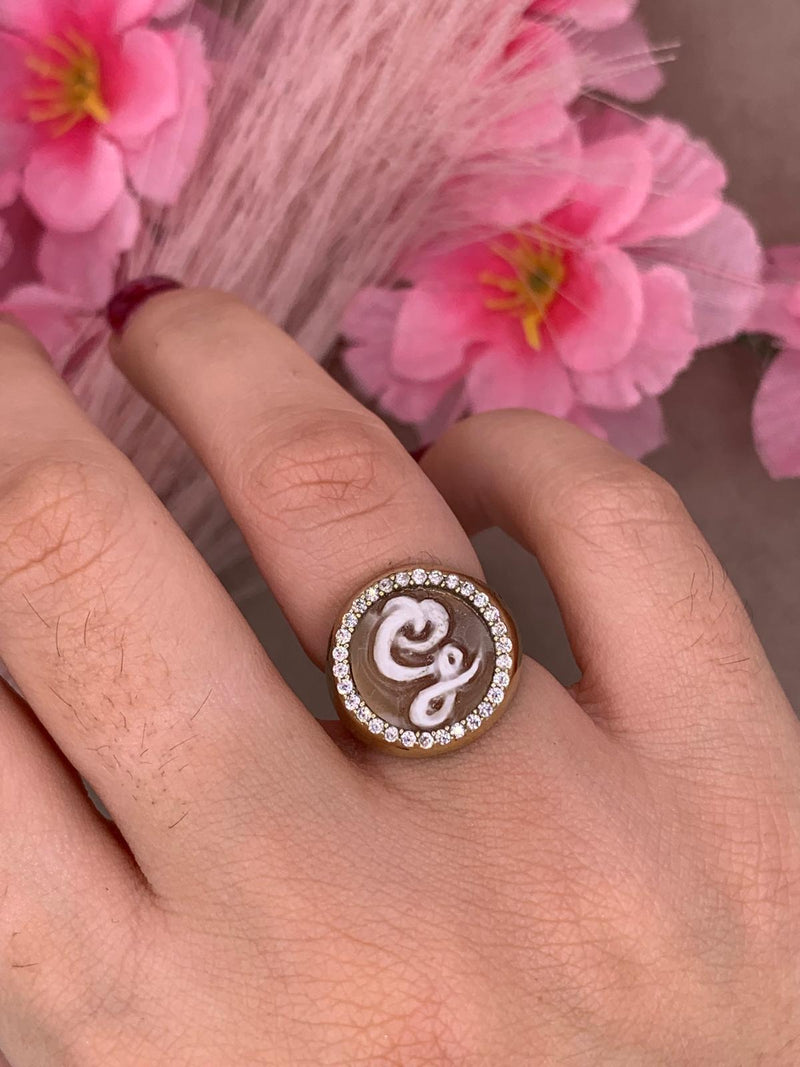 Anello iniziale cameo