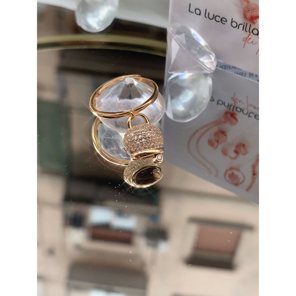 anello campanella porta fortuna made in capri