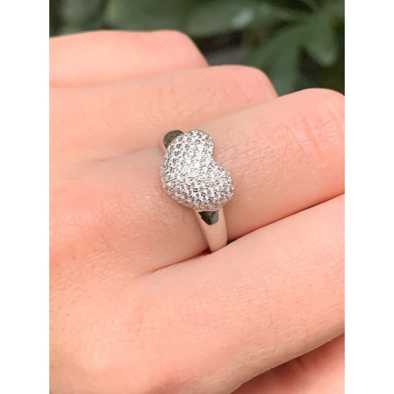 anello cuore bomby zirconato